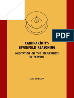 Candrakirti S Sevenfold Reasoning
