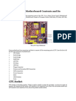 Motherboard, Motherboard Contents and Its Functions