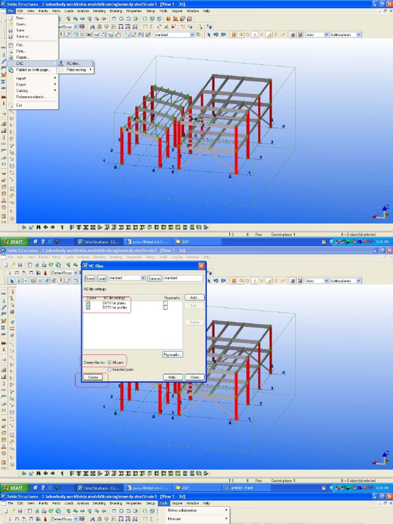 Create Plate Nesting In Tekla Pdf