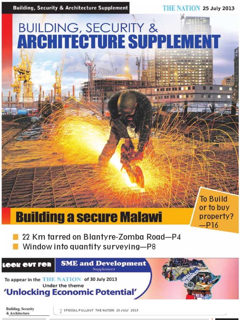 Building, Security & Architecture Supplement | PDF | Economic Sectors ...