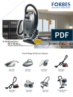 Forbes Trendy Steel vacuum cleaner user manual