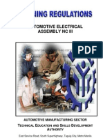 TR - Automotive Electrical Assembly NC III