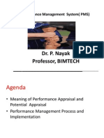 Dr. P. Nayak Professor, BIMTECH - : Performance Management System (PMS)
