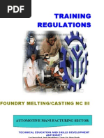 TR - Foundry Melting Casting NC III