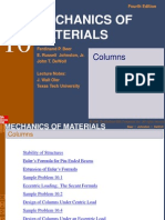 Mechanics of Materials: Columns