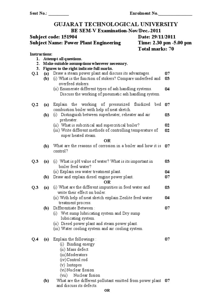 Power Plant Engineering | PDF