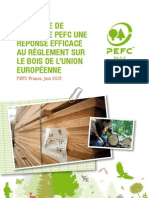 La Chaîne de Contrôle PEFC Une Réponse Efficace An RBUE