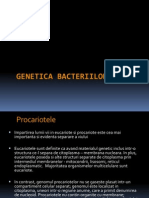 Genetica Bacteriilor