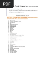 Download List of Office Supplies by Office Point SN15591890 doc pdf