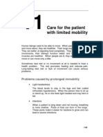 Care For The Patient With Limited Mobility: Problems Caused by Prolonged Immobility