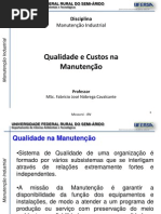 Manutencao Industrial - 1.4-Qualidade e Custos Na Manutencao