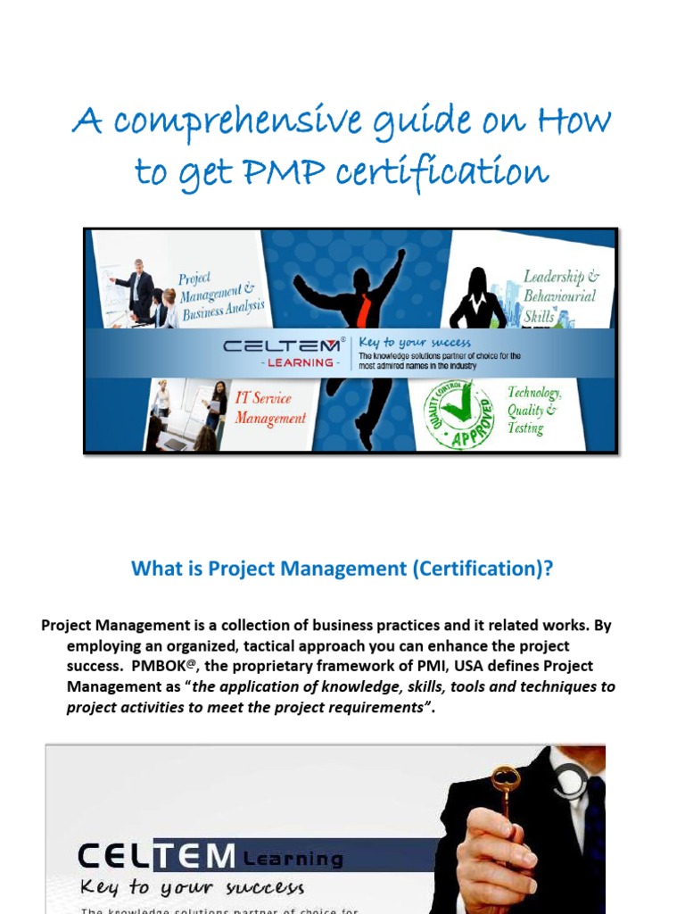Project Management Professional Pmp Certificate – CRHM
