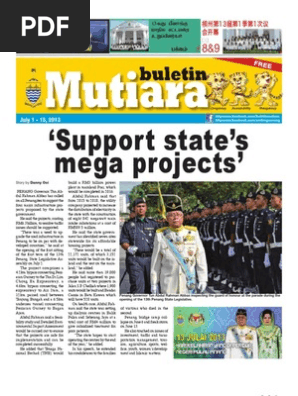 Buletin Mutiara July 1 Issue Mixed Government Politics
