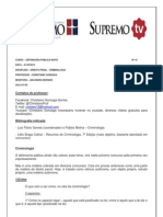 Criminologia e atenuante inominada na Defensoria Pública