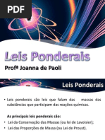 Leis Ponderais e Modelo de Dalton