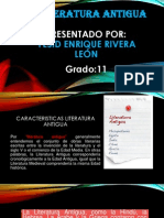 Literatura Antigua Grado 11