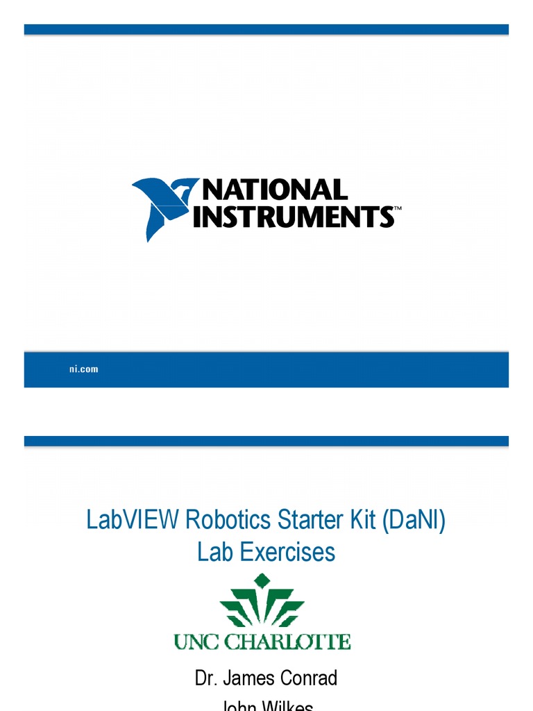 labview robotics starter kit