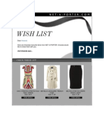 Wish List June