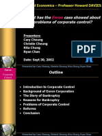 D1: What Has The Case Showed About The Problems of Corporate Control?