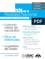 Revista No. 5. Análisis de La Realidad Nacional (Edición Impresa)