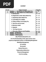 Download Final Project on Value Added Tax by Marketing Expert SN15596322 doc pdf