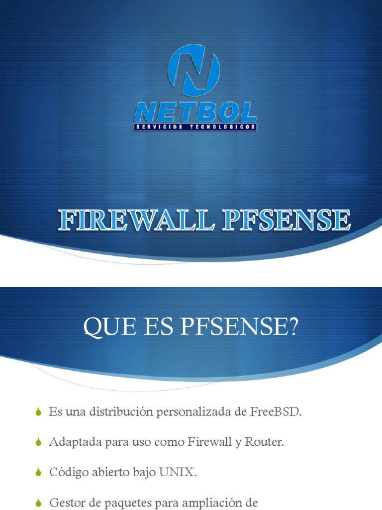 Firewall Pfsense | PDF