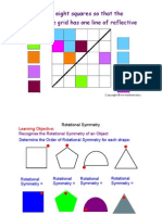 Rotational Symmetry Worksheet