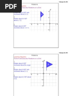 Rotation Worksheet