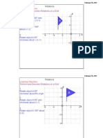 Rotation Worksheet