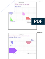 Worksheet for Basic Enlargement