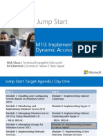 Microsoft Jump Start: M10: Implementing Dynamic Access Control