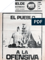 El Rebelde 207 Marzo 1984