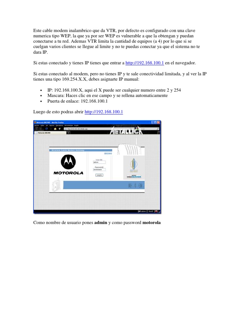 Cambiar clave WEP en router Xavi | PDF