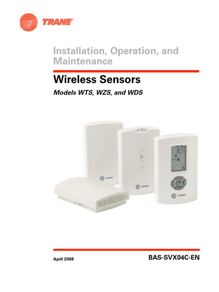 Vav Trane PDF Electrical Wiring Wall
