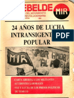 El Rebelde 258 Agosto 1989