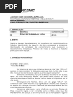 Apostila Etica e Responsabilidade Social