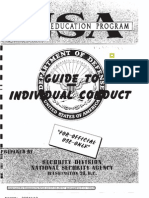 Nsa Conduct Guide 1955(Pre Snowden)