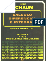 Matematica - Libro Calculo Diferencial e Integral - Teoria y 1175 Problemas Resueltos - Frank Ayres - Mcgramhill