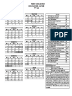 2013-14 Morris School District Calendar