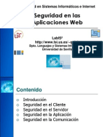 Seguridad en Las Aplicaciones Web