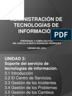 ITIL Soporte del servicio de tecnologías de información