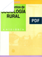 Fundamentos de Sociologia Rural