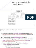 Algoritmos para El Control de Concurrencia