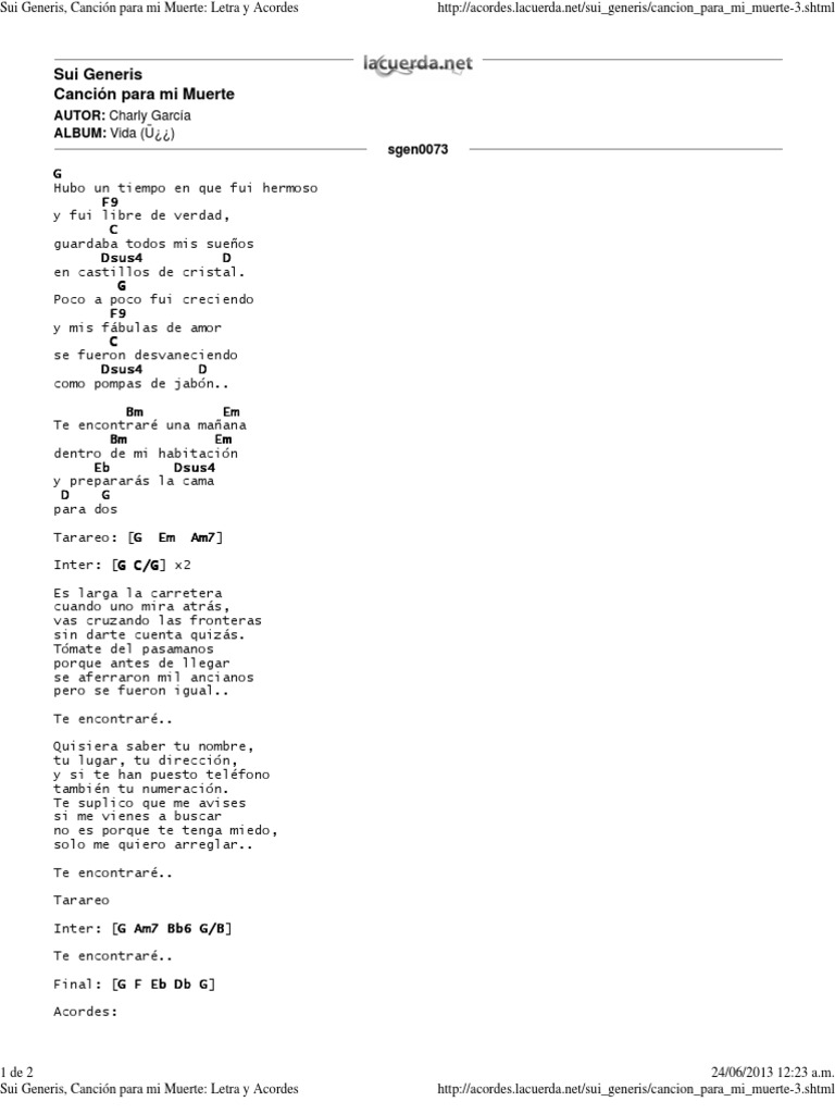 Sui Generis, Canción para mi Muerte_ Letra y Acordes.pdf