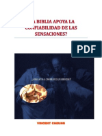 La Biblia Apoya La Confiabilidad de Las Sensaciones