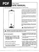 Download Water Heater Manual - Montgomery Ward 800 by sathishb8488 SN156089152 doc pdf
