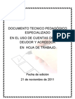 DOCUMENTO TECNICO PEDAGÓGICO ESPECIALIZADO