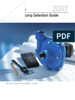 Hydraulic Pump Selection Guide