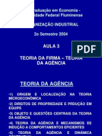 Aula 3-Teoria Da Firma-Teoria Da Agencia1