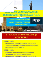 Pcr Structuri de Organizare Si Demografie Politica